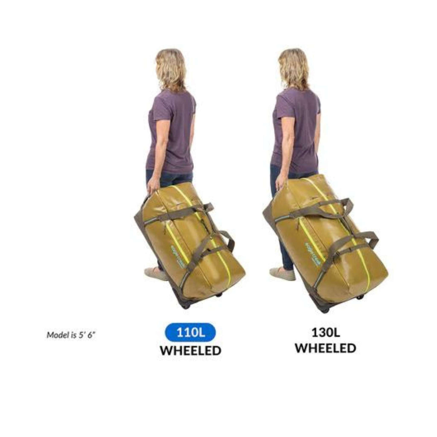 Eagle Creek Migrate Wheeled Duffle 110L | Travel and Duffel Bags | Further Faster Christchurch NZ | #silver