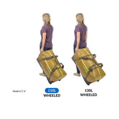Eagle Creek Migrate Wheeled Duffle 110L | Travel and Duffel Bags | Further Faster Christchurch NZ | #silver