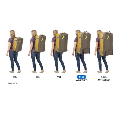 Eagle Creek Migrate Wheeled Duffle 110L | Travel and Duffel Bags | Further Faster Christchurch NZ | #silver