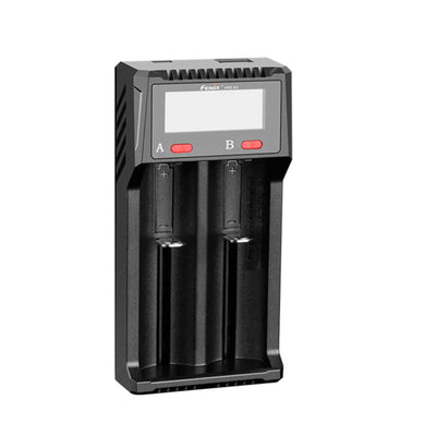 Fenix Battery Charger D2 - 2 Slots | Headlamps and Torches Battery Charger | Further Faster Christchurch NZ