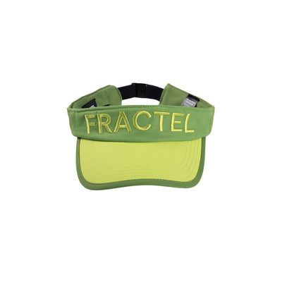 Headwear NZ | Fractel V-Series Edition Visor - 56.5cm | Further Faster Christchurch NZ | #citron