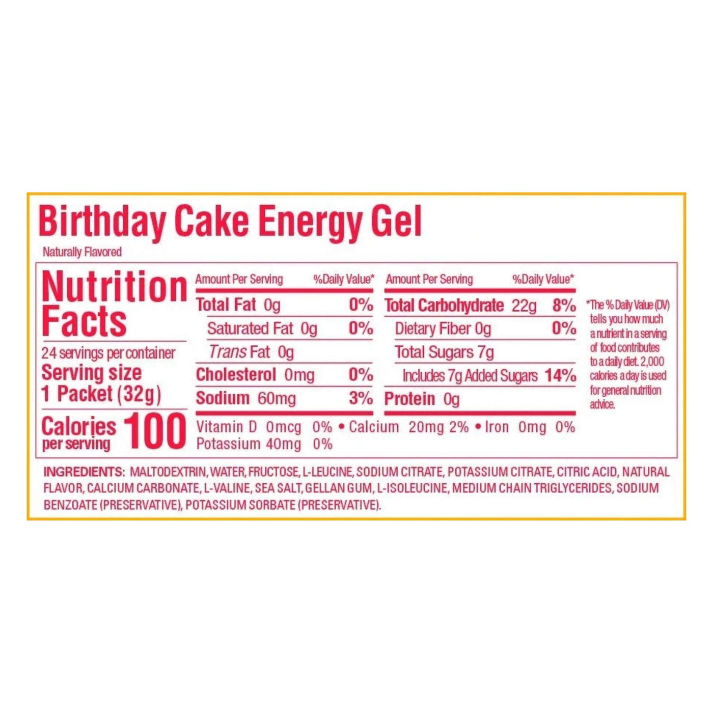 Gu Energy Gel - Birthday Cake | Trail Running Liquid Energy Gels NZ | Further Faster Christchurch NZ 