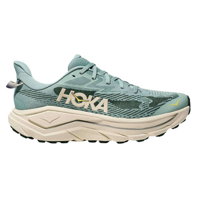 Mens Trail Shoes NZ | Hoka Challenger 8 Wide | Further Faster Christchurch NZ | #jade-truffle-salt