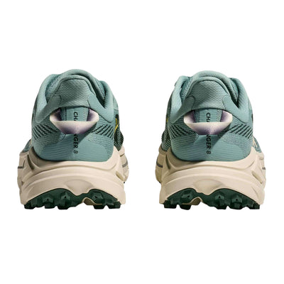 Mens Trail Shoes NZ | Hoka Challenger 8 Wide | Further Faster Christchurch NZ | #jade-truffle-salt