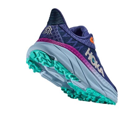 Hoka Challenger ATR 7 Wide - Womens | Trail Running Shoe | Further Faster Christchurch NZ | #evening-sky-drizzle