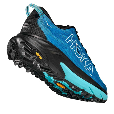 Trail Shoes NZ | Hoka Mafate 5 Shoe - Mens | Further Faster Christchurch NZ | #skyward-blue-black