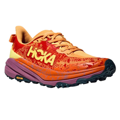 Hoka Speedgoat 6 Wide - Womens | Trail Running | Further Faster Christchurch NZ | #sherbet-beet-root