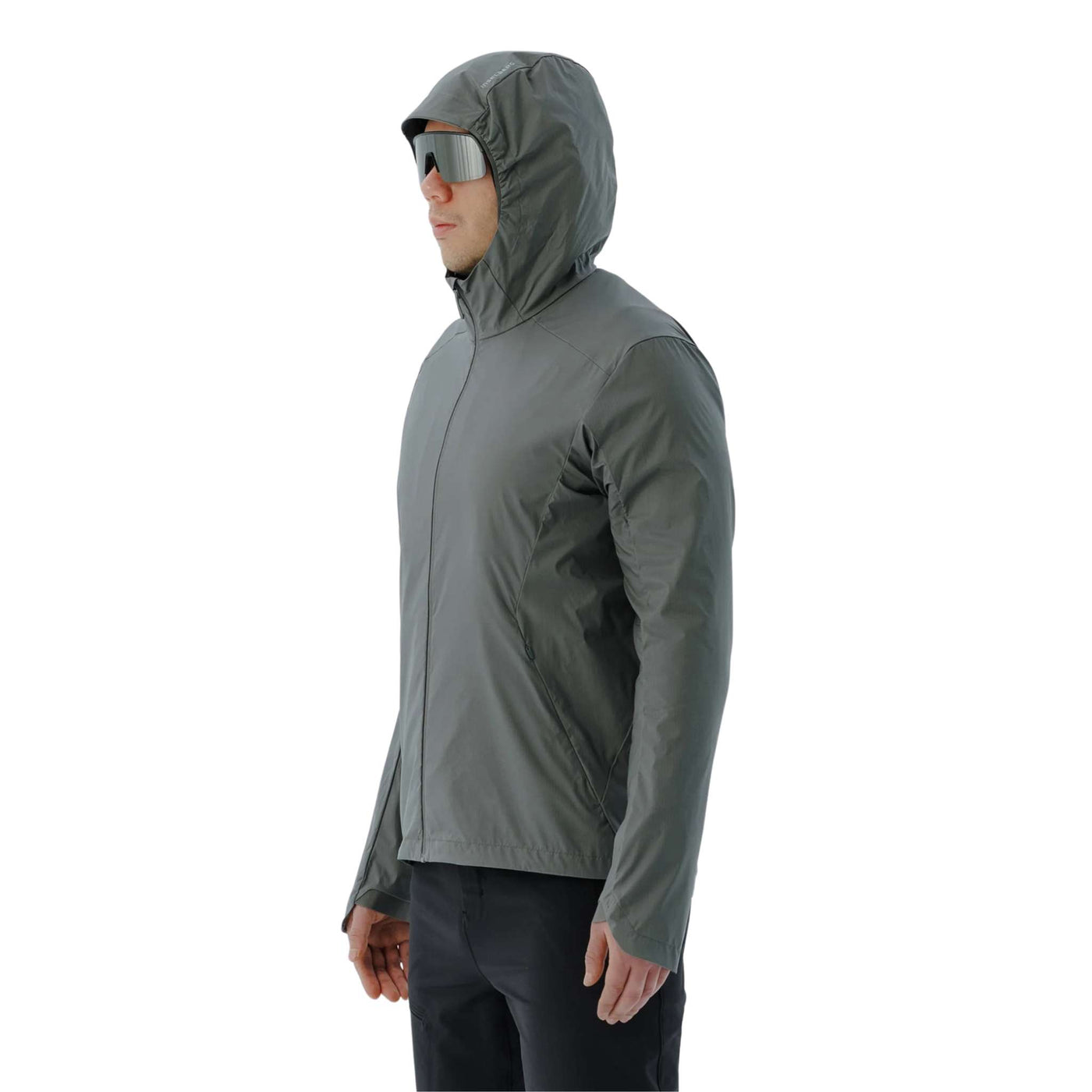 Inselberg Quintic Hoody | Windproof Mens Jacket | Further Faster Christchurch NZ | #slate