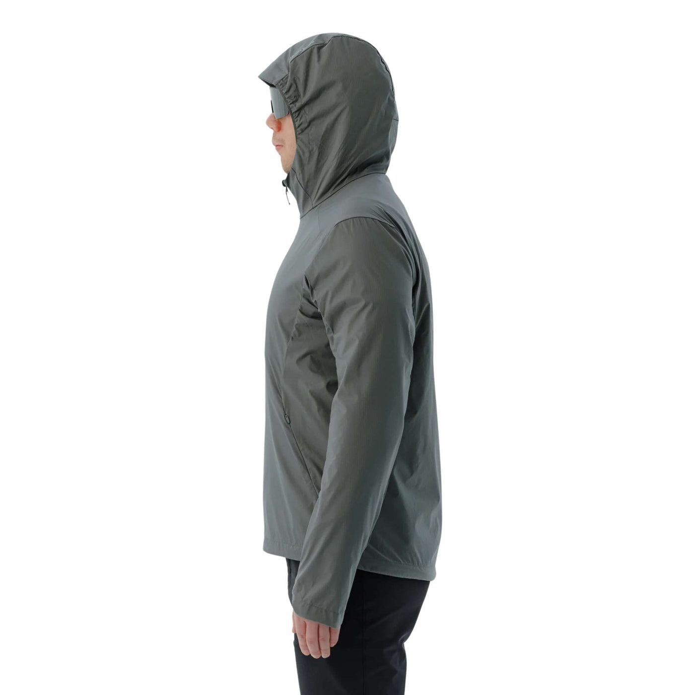 Inselberg Quintic Hoody | Windproof Mens Jacket | Further Faster Christchurch NZ | #slate
