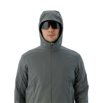 Inselberg Quintic Hoody | Windproof Mens Jacket | Further Faster Christchurch NZ | #slate