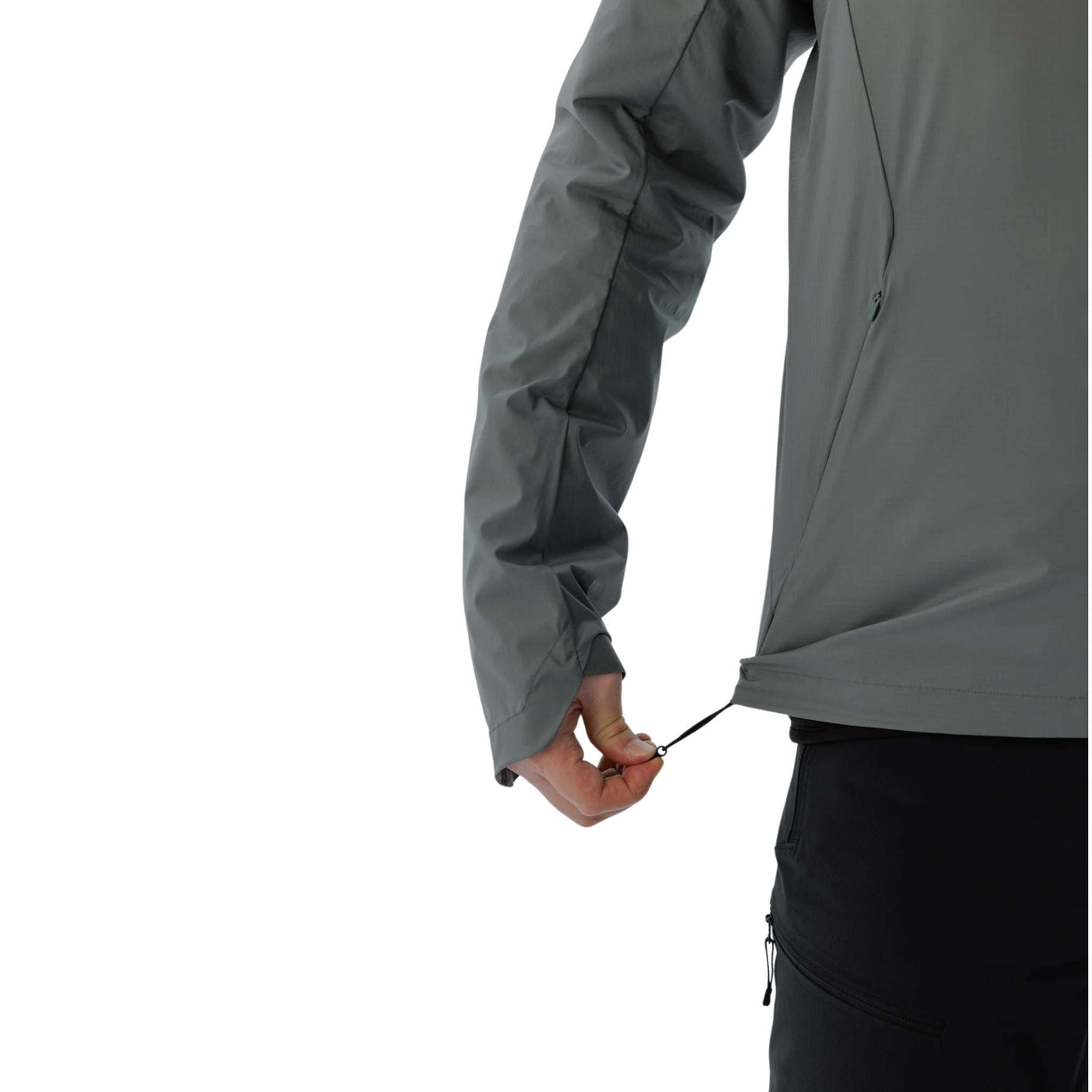 Inselberg Quintic Hoody | Windproof Mens Jacket | Further Faster Christchurch NZ | #slate