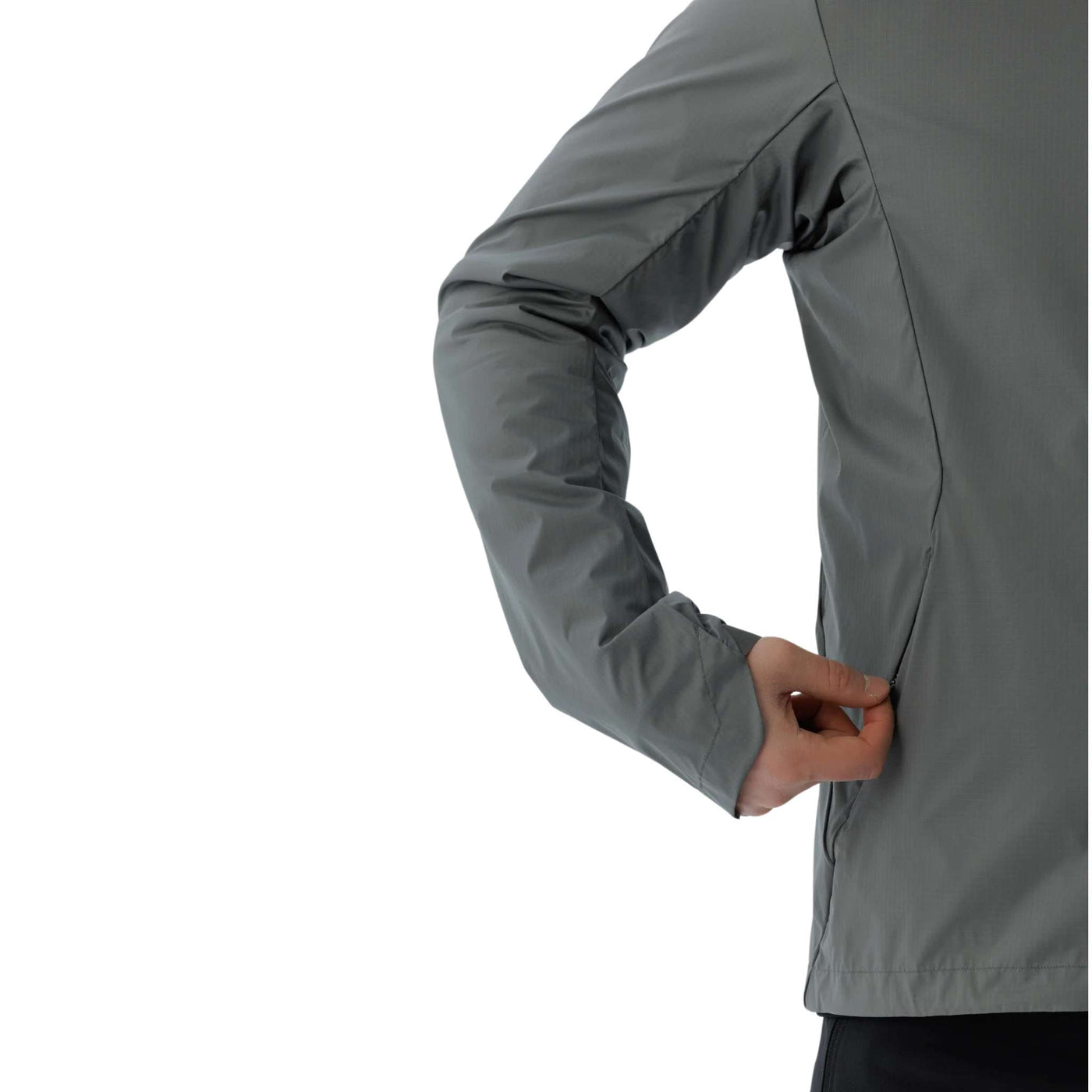 Inselberg Quintic Hoody | Windproof Mens Jacket | Further Faster Christchurch NZ | #slate