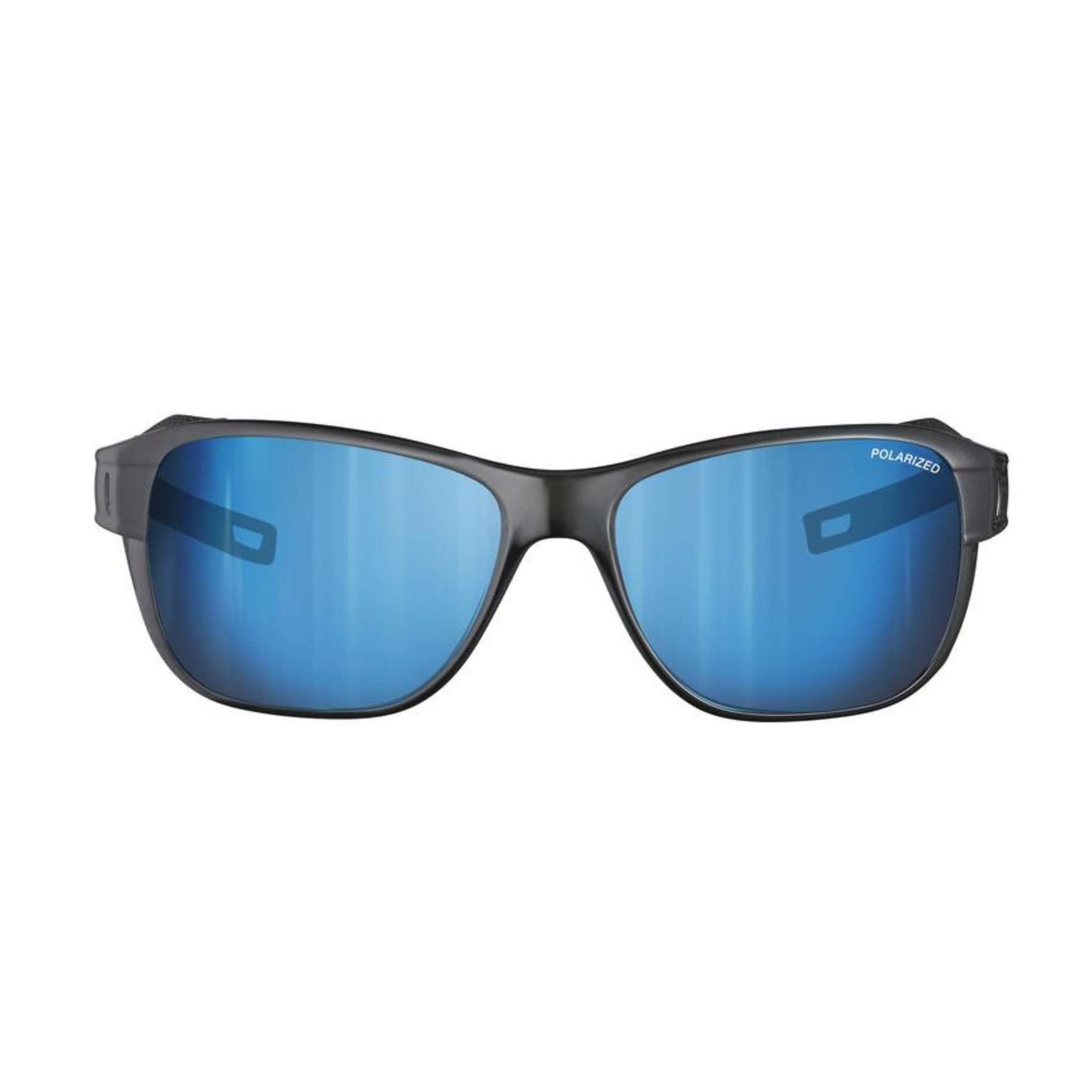 Julbo Camino Shiny Translucent Black/Yellow Sunglasses - Polarised 4 HD | Julbo Eyewear | Further Faster Christchurch NZ