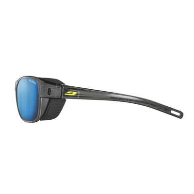 Julbo Camino Shiny Translucent Black/Yellow Sunglasses - Polarised 4 HD | Julbo Eyewear | Further Faster Christchurch NZ