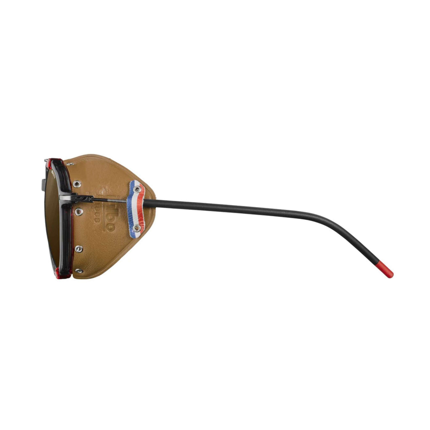 Julbo Legacy Translucent Black/Red/Brown Sunglasses - Reactiv 2-4 Polar | Julbo Performance Sport Sunglasses NZ | Further Faster Christchurch NZ