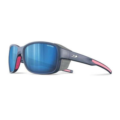 Julbo Monterosa 2 Dark Blue/Pink/White Sunglasses - Polarized 3CF | High Performance Sunglasses | Further Faster Christchurch NZ