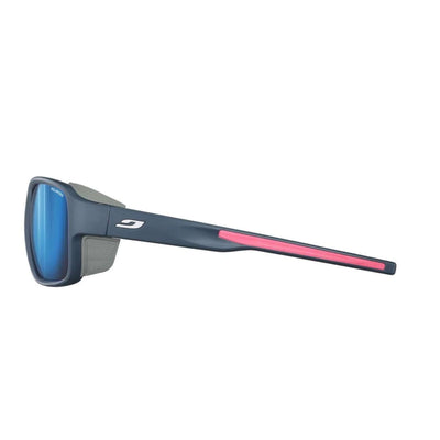 Julbo Monterosa 2 Dark Blue/Pink/White Sunglasses - Polarized 3CF | High Performance Sunglasses | Further Faster Christchurch NZ