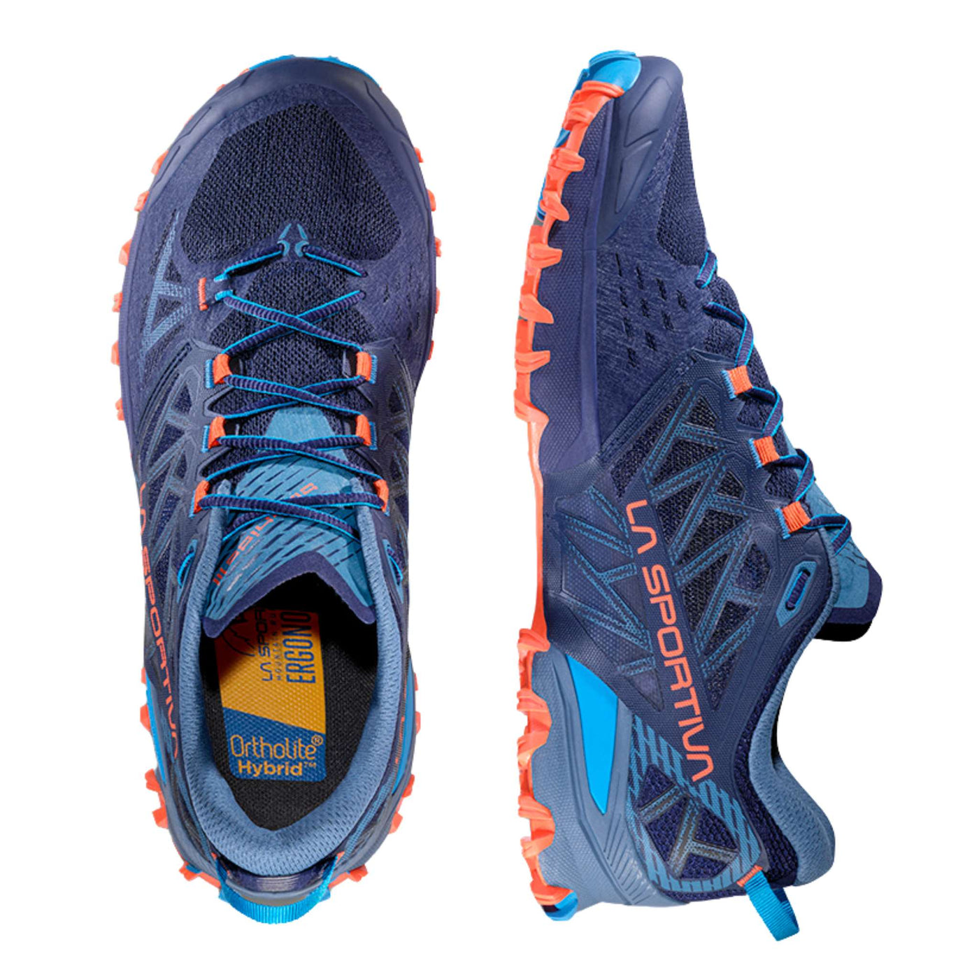 La Sportiva Bushido III - Mens | Trail Running Shoes | Further Faster Christchurch NZ | #deep-sea-cherry-tomato