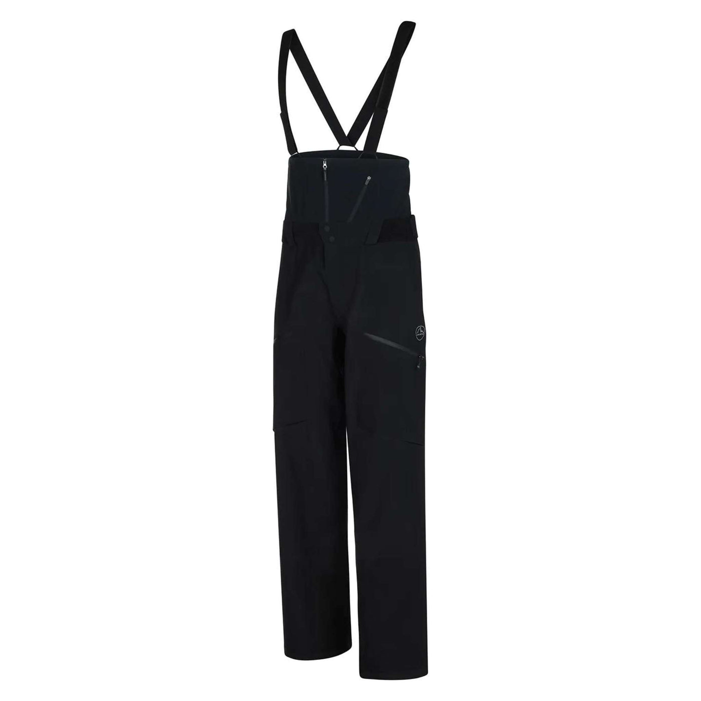 La Sportiva Chaser Evo Shell Bib Pant - Mens | Free Touring Ski Mountaineering Pants | Further Faster Christchurch NZ | #black-cloud