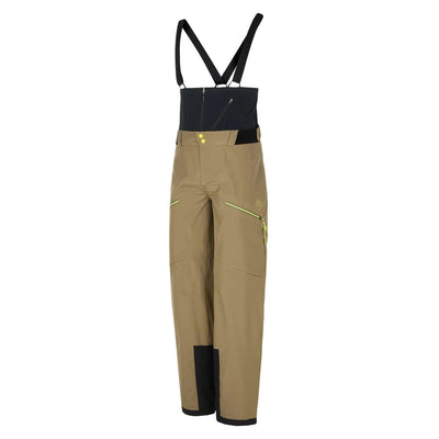 La Sportiva Chaser Evo Shell Bib Pant - Mens | Free Touring Ski Mountaineering Pants | Further Faster Christchurch NZ | #turtle-lime