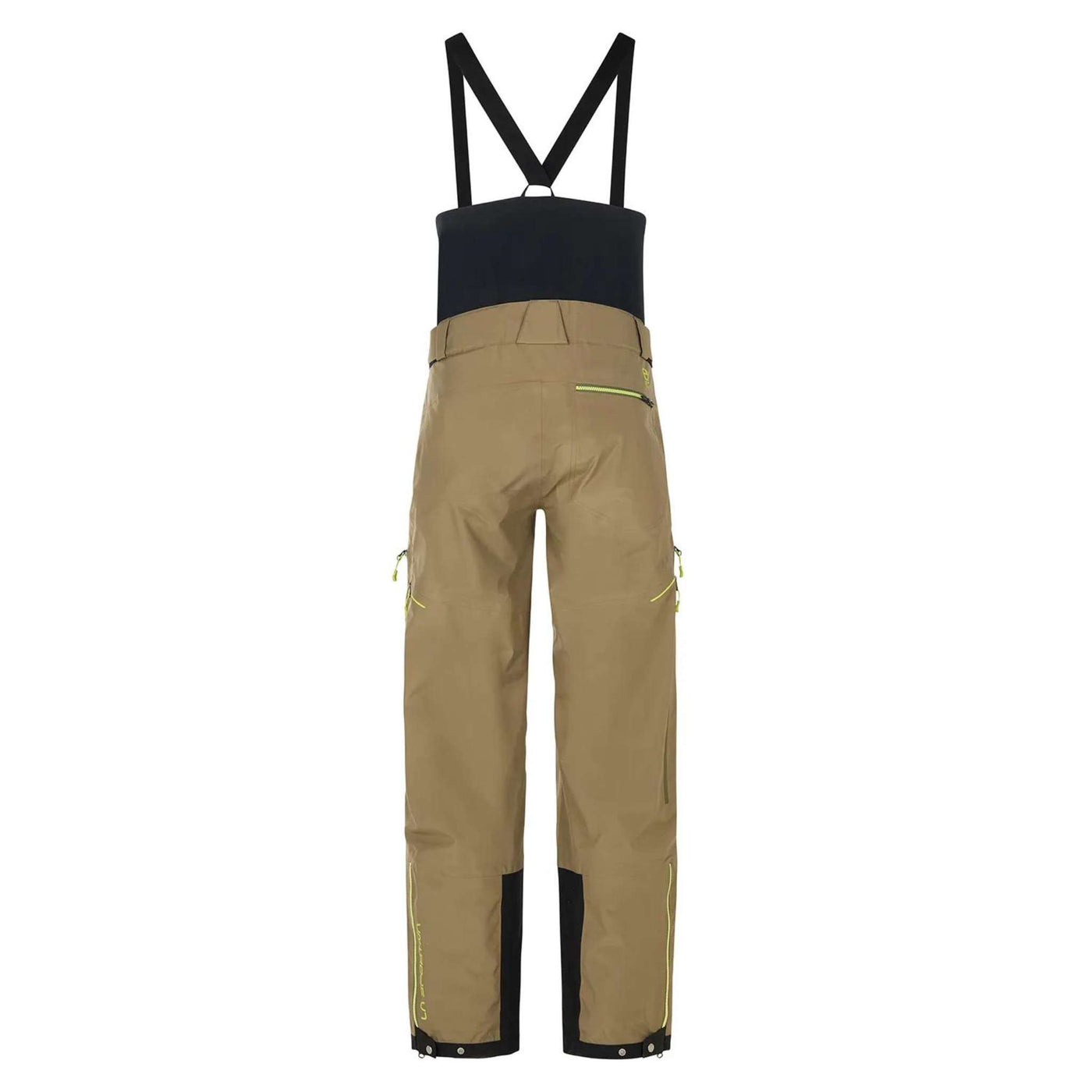 La Sportiva Chaser Evo Shell Bib Pant - Mens | Free Touring Ski Mountaineering Pants | Further Faster Christchurch NZ | #turtle-lime