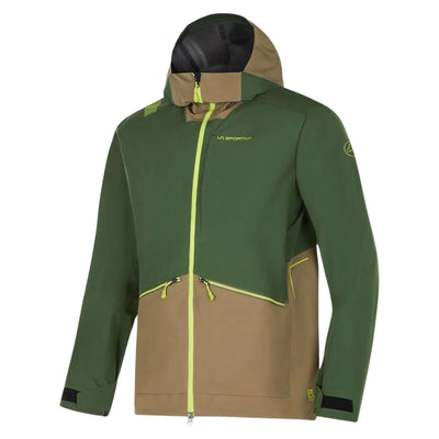 La Sportiva Chaser Evo Shell Jacket - Mens | Mens Mountaineering Softshell Jacket | Further Faster Christchurch NZ | #forest-turtle
