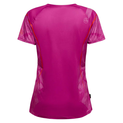 La Sportiva Pacer T-Shirt - Womens | Womens Active Clothing | Further Faster Christchurch NZ | #spring-rose