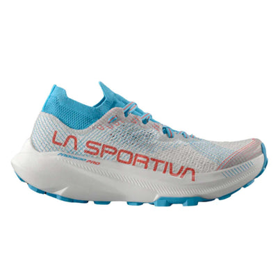 La Sportiva Prodigio Pro - Womens | Trail Running Shoes | Further Faster Christchurch NZ | #white-malibu-blue