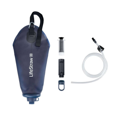 LifeStraw Peak Series Compact Gravity Water Filter System 3 Litre | Portable Water Filtration System | Further Faster Christchurch NZ | #mountain-blue 