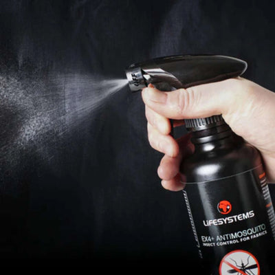 Repellent NZ | Lifesystems EX4 Anti Mosquito Fabric Spray | Further Faster Christchurch NZ