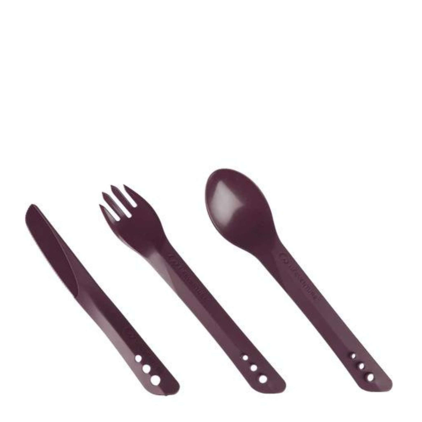 Lifeventure Ellipse Cutlery Set - 3 Piece | Cutlery Set | Further Faster Christchurch NZ | #purple