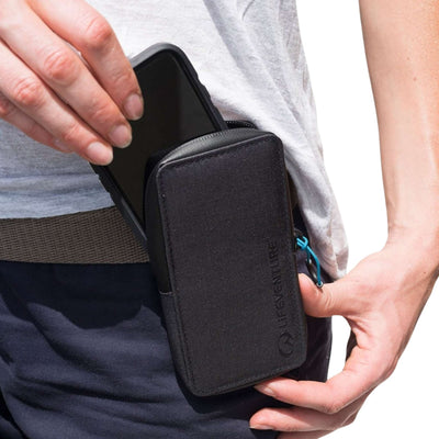 Lifeventure RFID Phone Wallet - Recycled | Travel Wallets | Further Faster Christchurch NZ | #grey