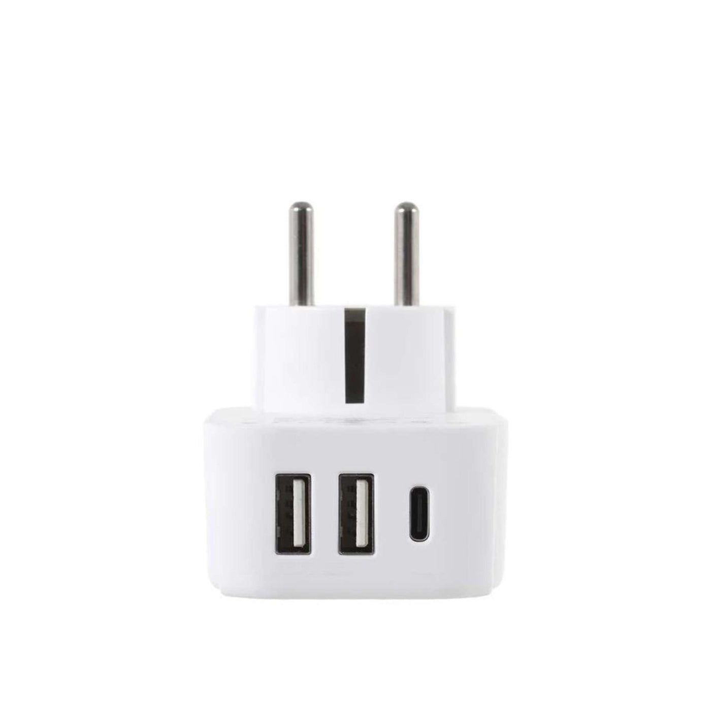 Lifeventure Travel Adaptor - World to Europe with USB & USB C