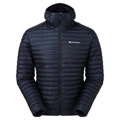 Montane Alpine 850 Nano Hoodie - Mens | Down Insulated Jackets | Further Faster Christchurch NZ | #eclipse-blue