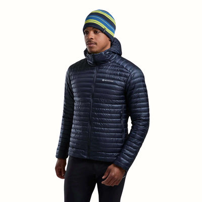 Montane Alpine 850 Nano Hoodie - Mens | Down Insulated Jackets | Further Faster Christchurch NZ | #eclipse-blue