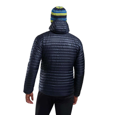 Montane Alpine 850 Nano Hoodie - Mens | Down Insulated Jackets | Further Faster Christchurch NZ | #eclipse-blue