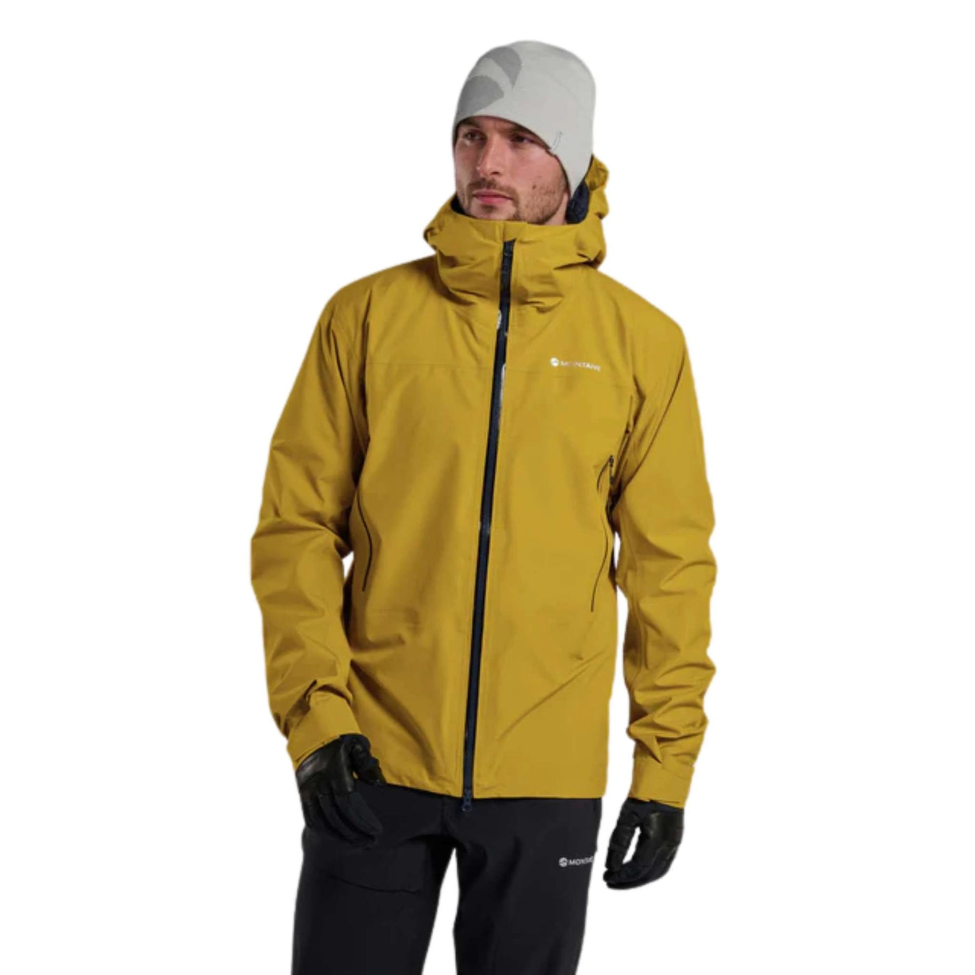 Mens Waterproof Jacket NZ | Montane Alta Lite Jacket - Mens | Further Faster Christchurch NZ | #ginkgo-gold