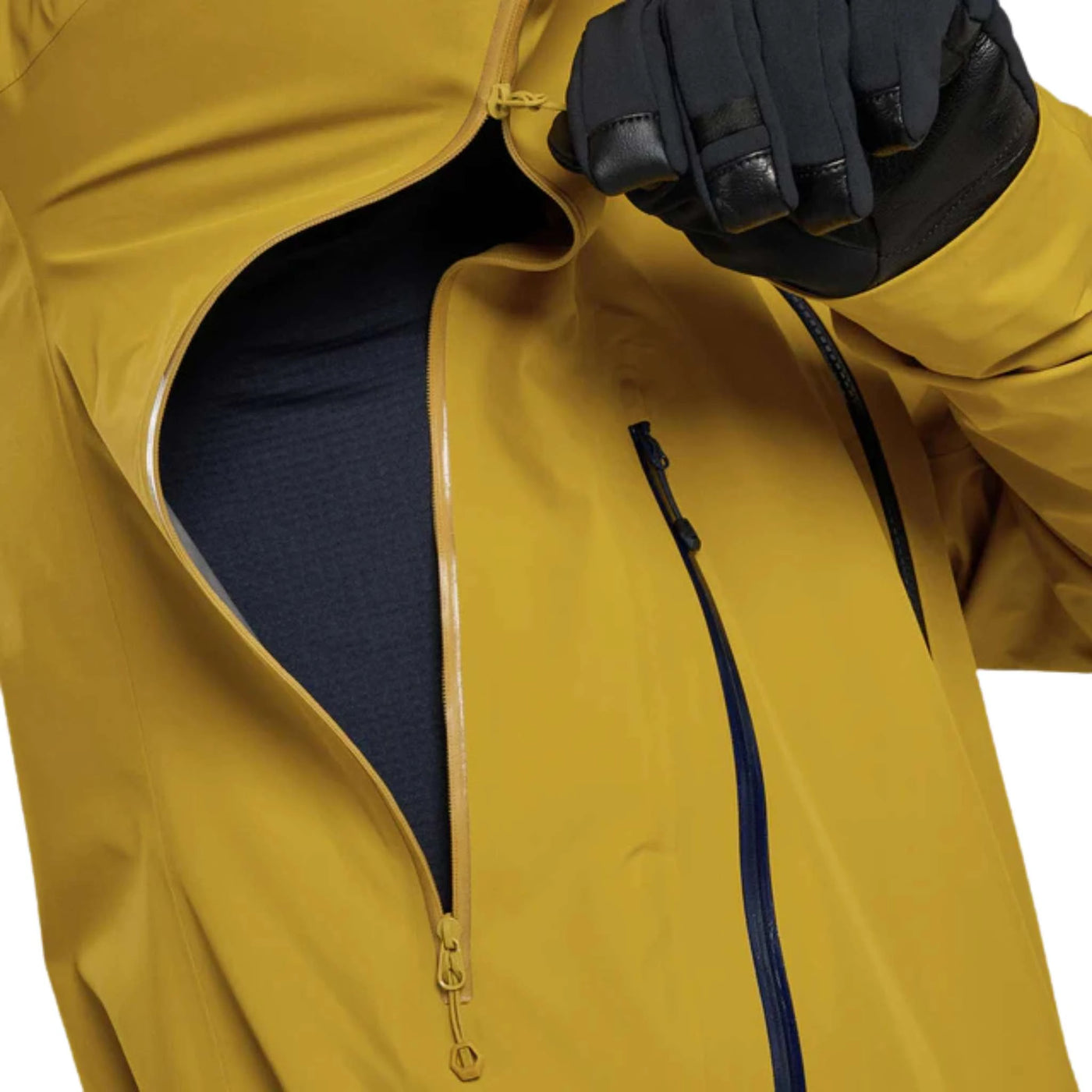 Mens Waterproof Jacket NZ | Montane Alta Lite Jacket - Mens | Further Faster Christchurch NZ | #ginkgo-gold