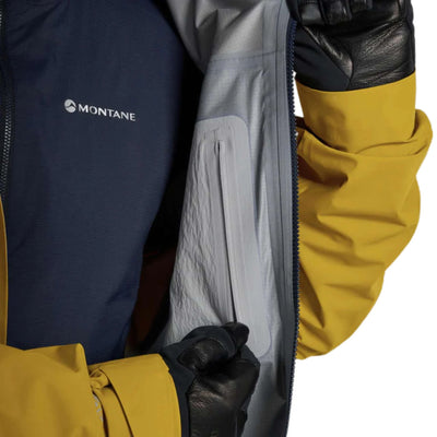 Mens Waterproof Jacket NZ | Montane Alta Lite Jacket - Mens | Further Faster Christchurch NZ | #ginkgo-gold