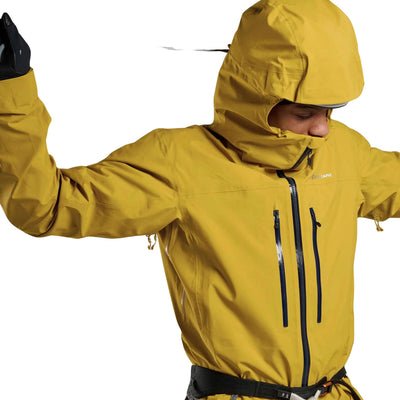 Rainwear NZ | Montane Alta XT Jacket - Mens | Further Faster Christchurch NZ | #ginkgo-gold
