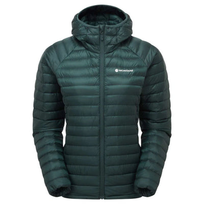 Womens Insulation NZ | Montane Anti-Freeze Lite Hoodie - Womens | Further Faster Christchurch NZ | #deep-forest