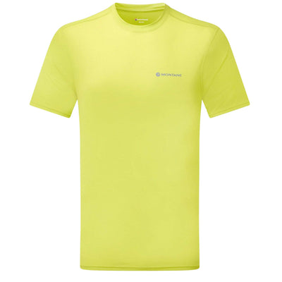 Montane Dart Nano T-Shirt - Mens | Trail Running and Hiking Base Layer | Further Faster Christchurch NZ | #citrus-spring