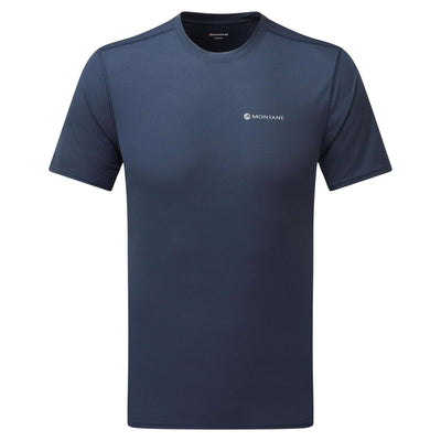 Montane Dart Nano T-Shirt - Mens | Trail Running and Hiking Base Layer | Further Faster Christchurch NZ | #eclipse-blue