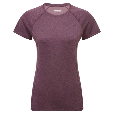 Womens Base Layer NZ | Montane Dart T-Shirt - Womens | Further Faster Christchurch NZ | #mulberry