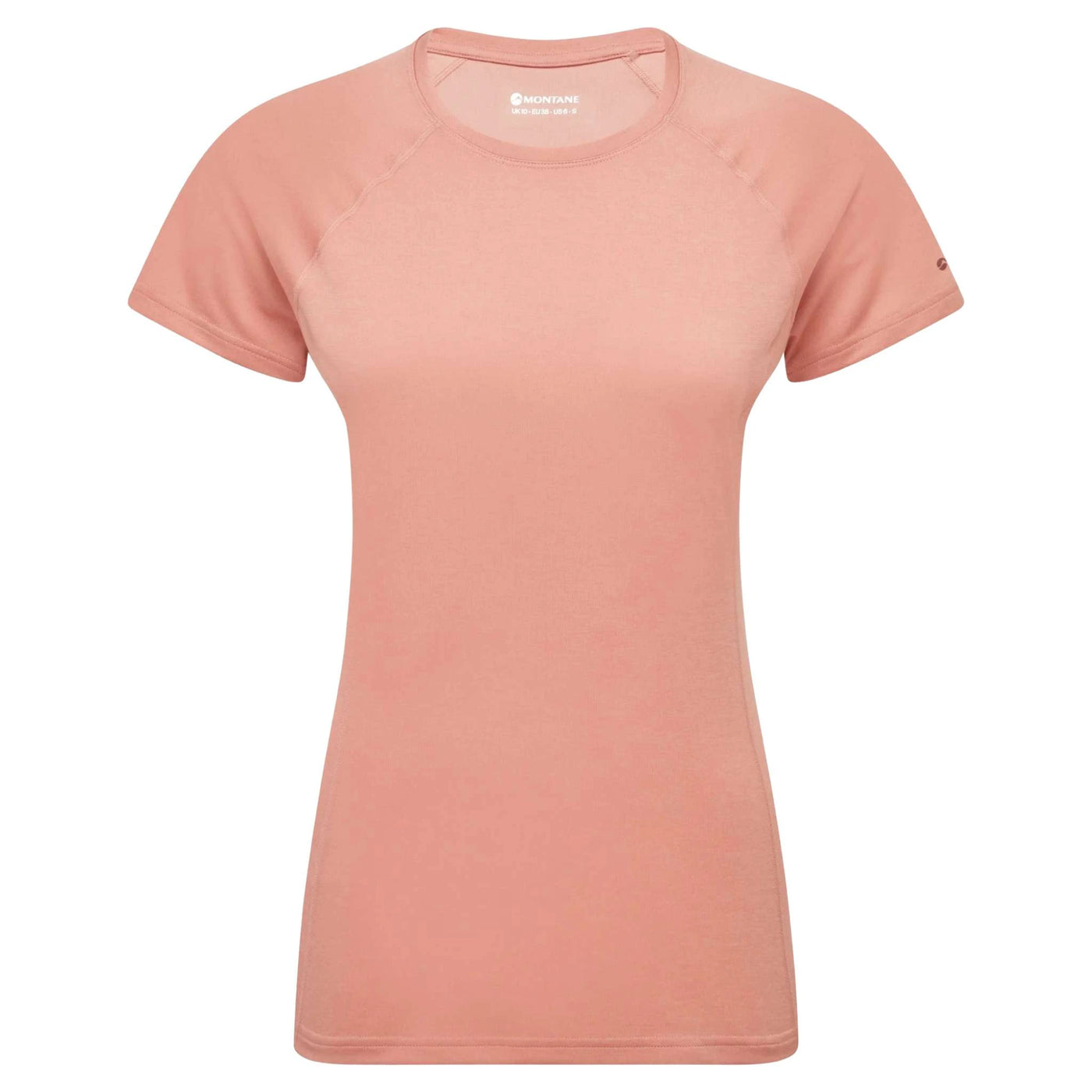 Womens Base Layer NZ | Montane Dart T-Shirt - Womens | Further Faster Christchurch NZ | #pink-clay