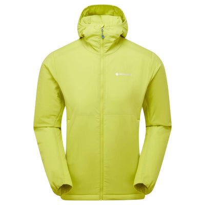 Montane Fireball Lite Hoodie - Mens | Insulated Synthetic Hooded Jacket NZ | Further Faster Christchurch NZ #citrus-spring