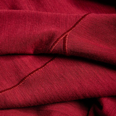 Mens Baselayer NZ | Montane Malli Long Sleeve Tee - Mens | Further Faster Christchurch NZ | #dark-maple