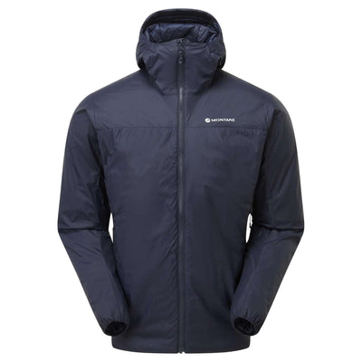 Montane Respond Hoodie - Mens | Mens Synthetic Hooded Jacket | Further Faster Christchurch NZ | #eclipse-blue