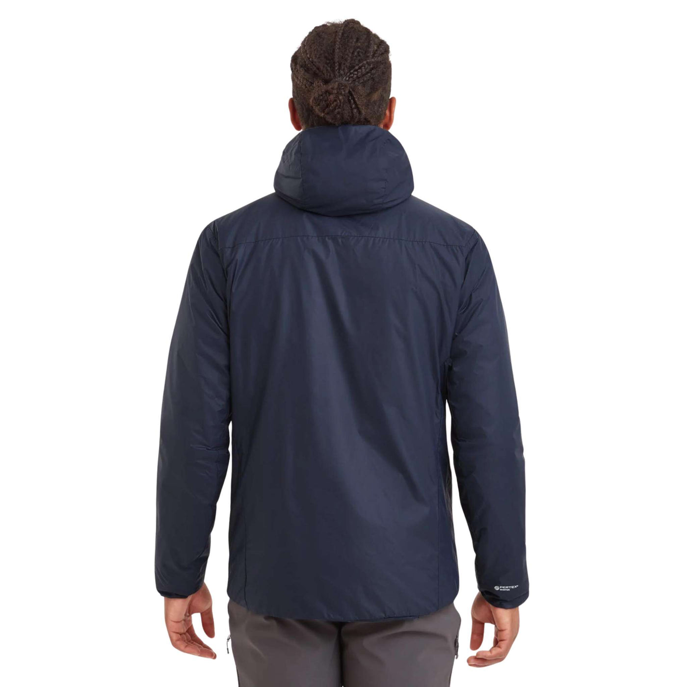 Montane Respond Hoodie - Mens | Mens Synthetic Hooded Jacket | Further Faster Christchurch NZ | #eclipse-blue