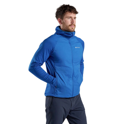 Montane Sirocco Lite Hoodie - Mens | Men's Softshell And Fleece | Further Faster Christchurch NZ | #neptune-blue